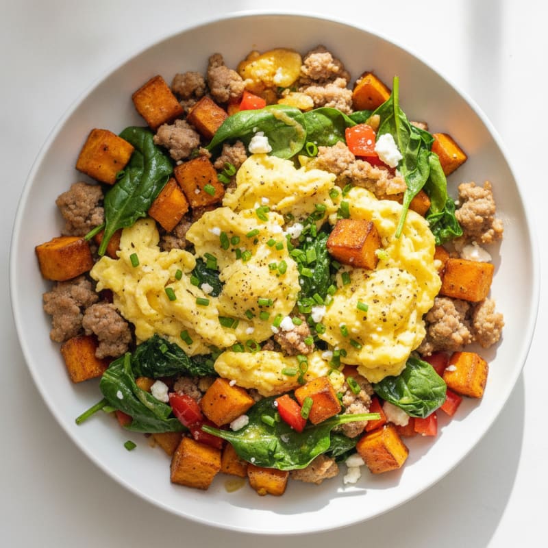 Savory Sausage and Egg Breakfast Bowl