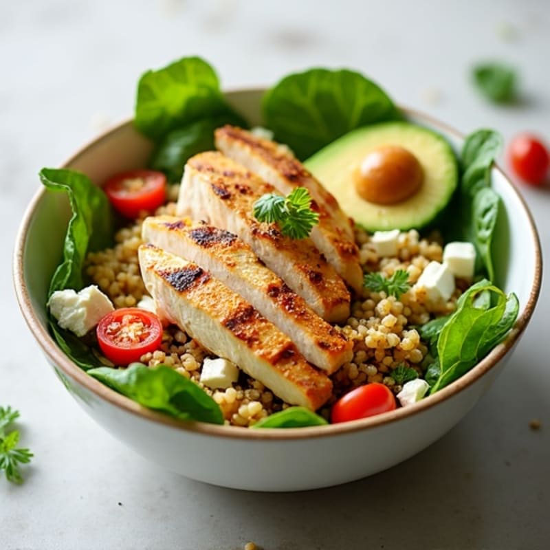 Crisp Avocado Salad Bowl