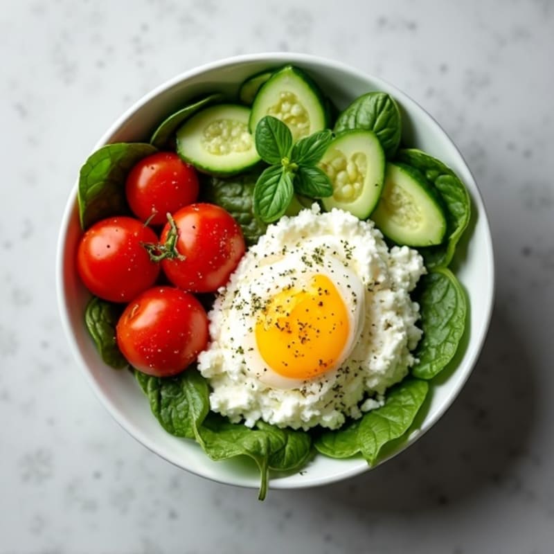 Savory Protein-Packed Cottage Cheese Bowl