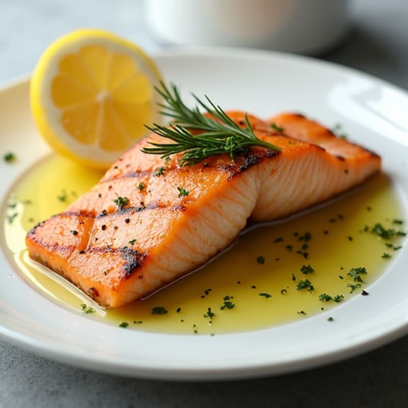 Lemon Herb Grilled Salmon