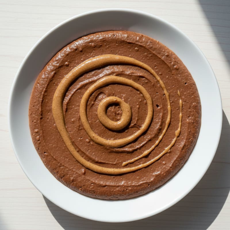 Silky Cottage Cheese Protein Pudding with Cocoa and Almond Butter