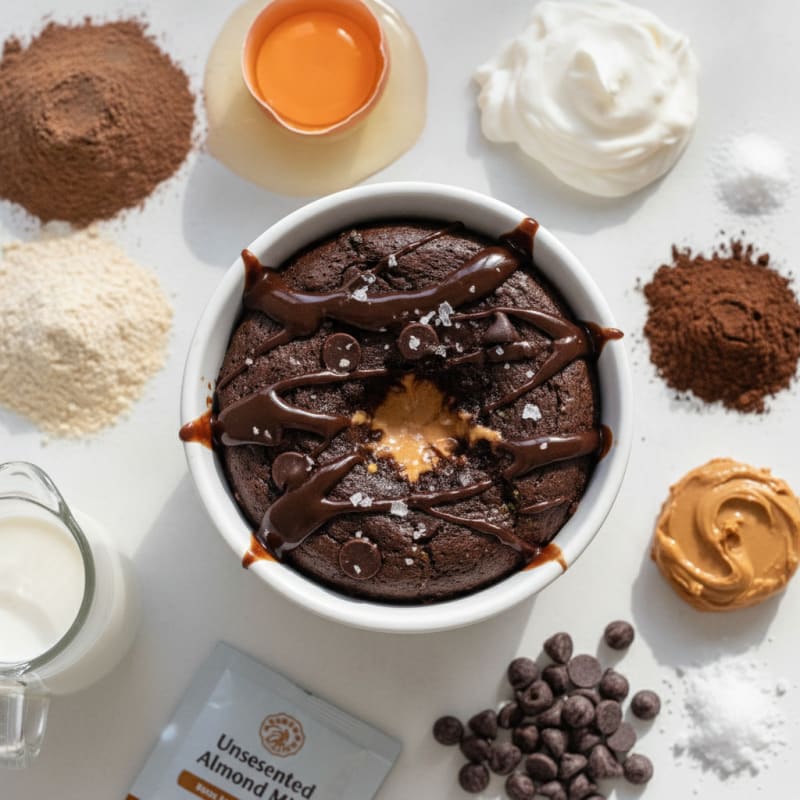 Chocolate Protein Mug Cake