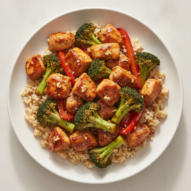 Teriyaki Chicken and Broccoli Stir-Fry