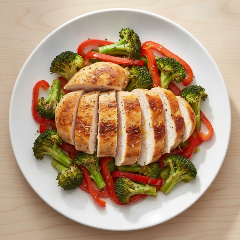 Sheet Pan Lemon Herb Chicken and Veggies