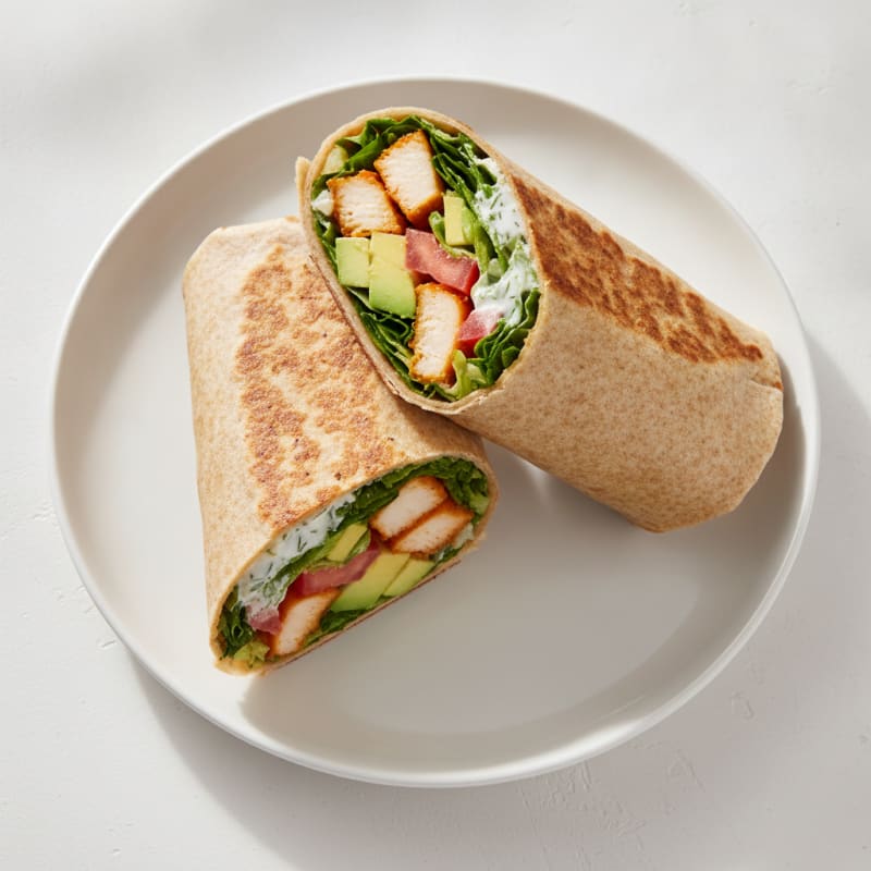 Buffalo Ranch Chicken Wrap