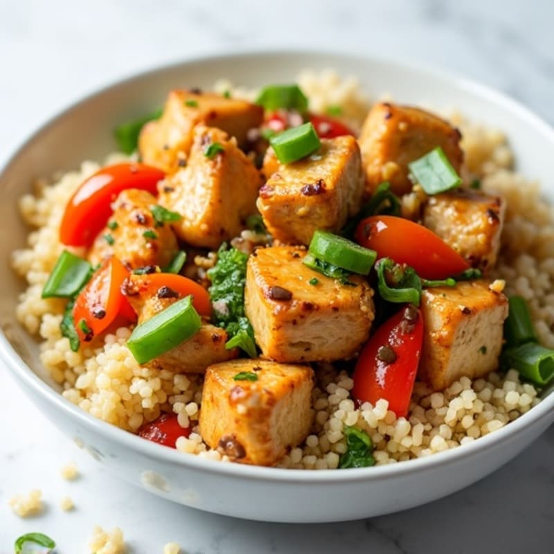 Cauliflower Rice Chicken Stir-Fry