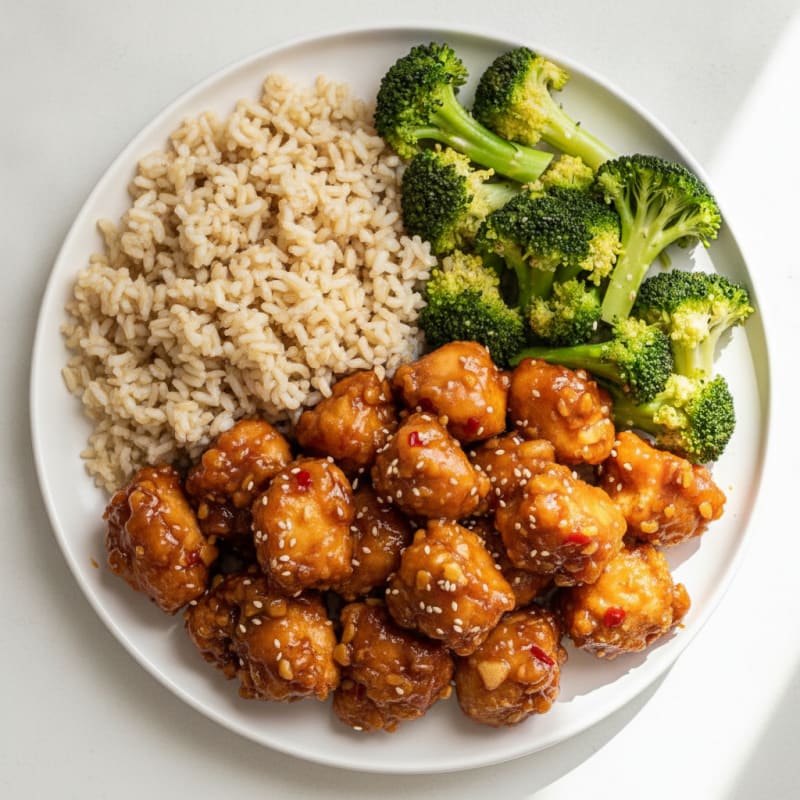 Sweet and Tangy General Tso's Chicken