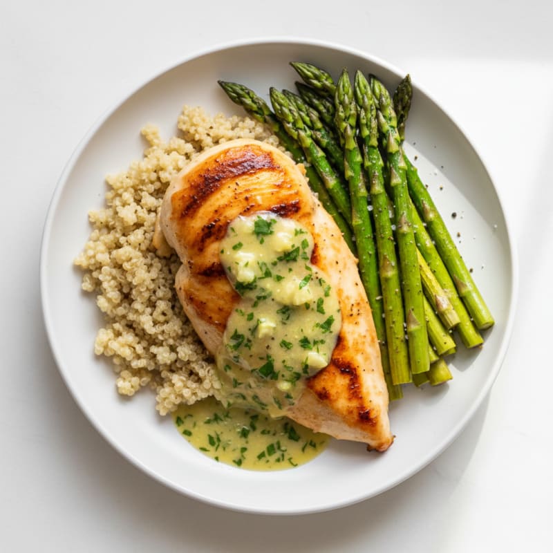 Pan-Seared Chicken with Lemon-Herb Sauce