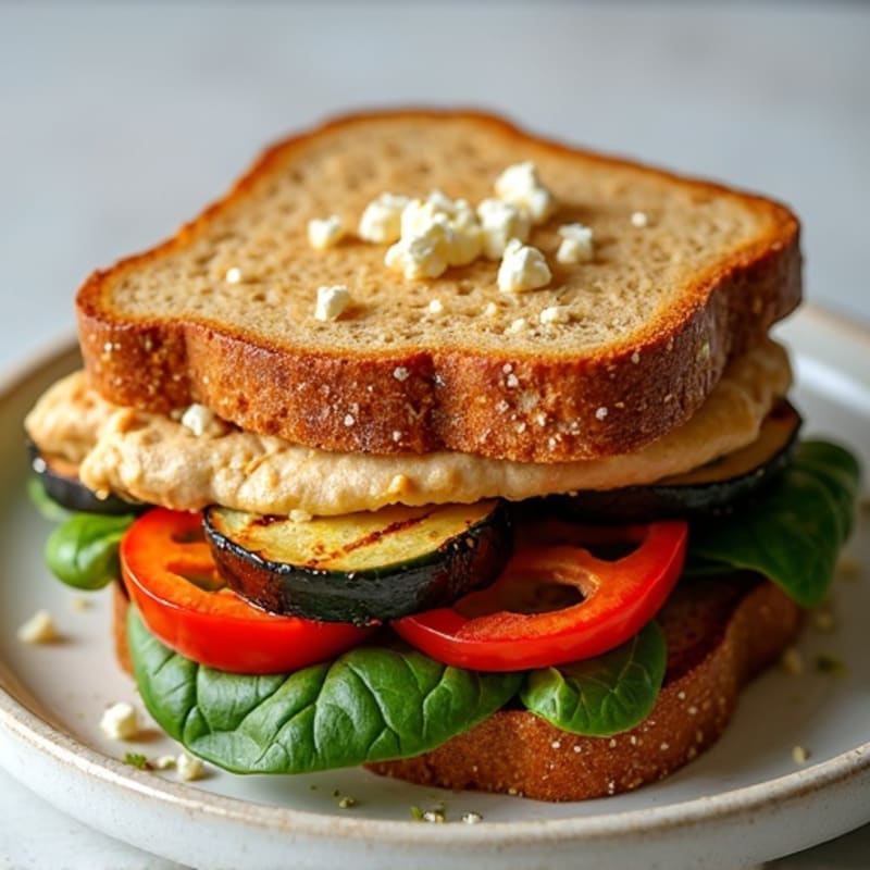 Hearty Grilled Vegetable Sandwich