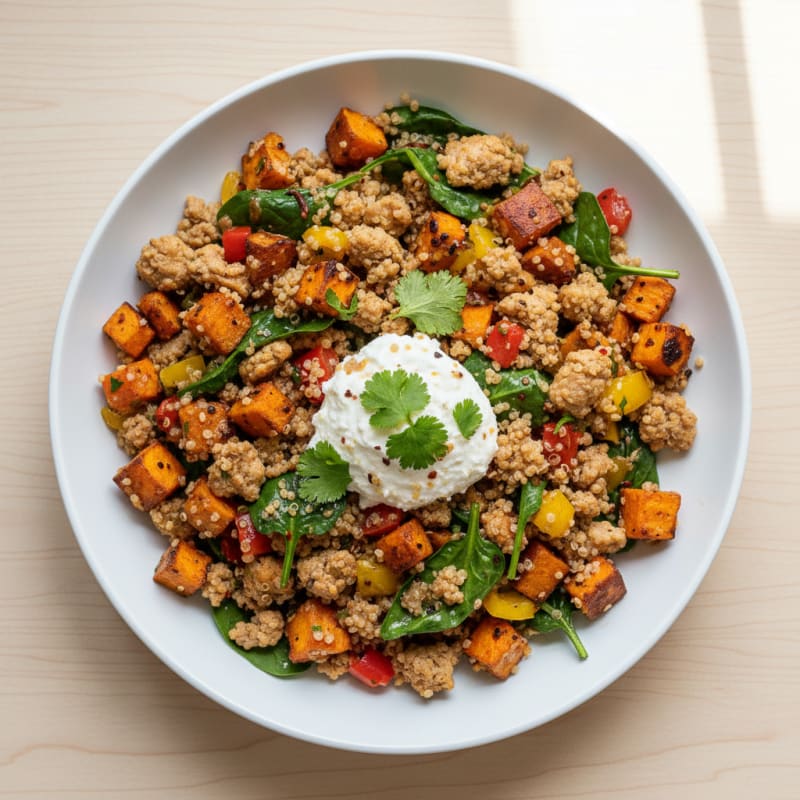 Southwest Chicken and Quinoa Bowl