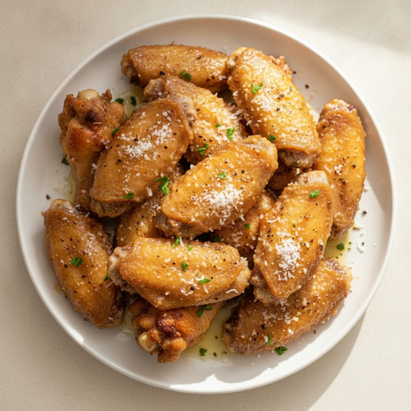 Garlic Parmesan Chicken Wings