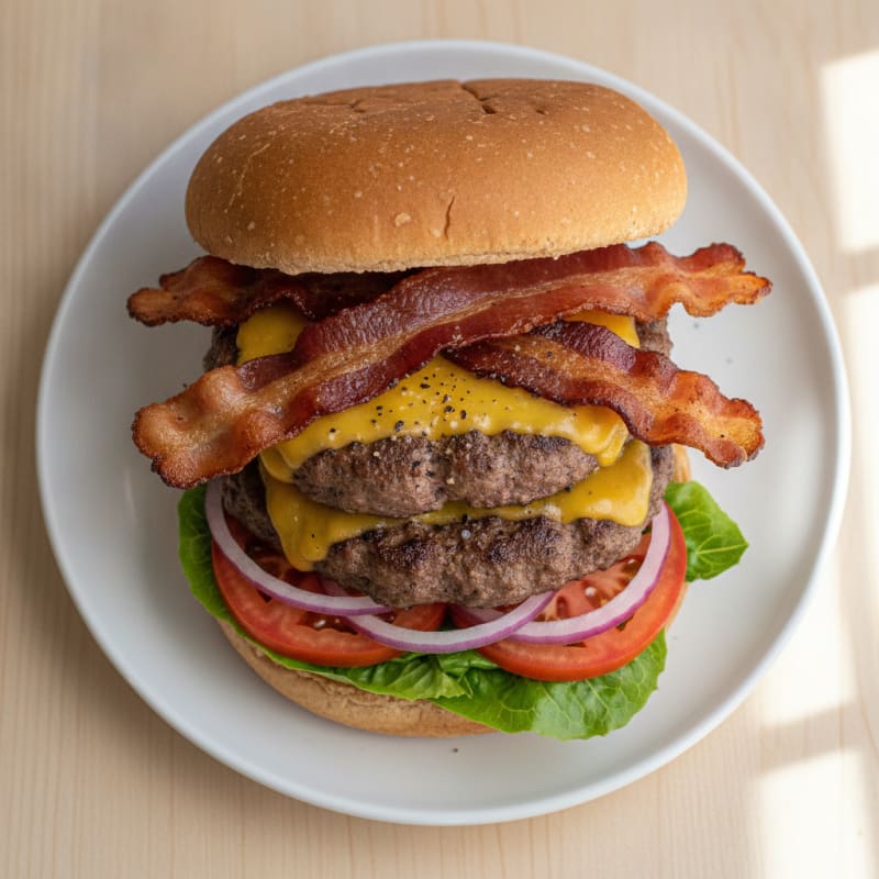Double Bacon Cheeseburger
