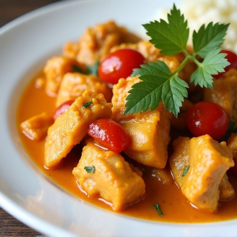Creamy Coconut-Spiced Butter Chicken