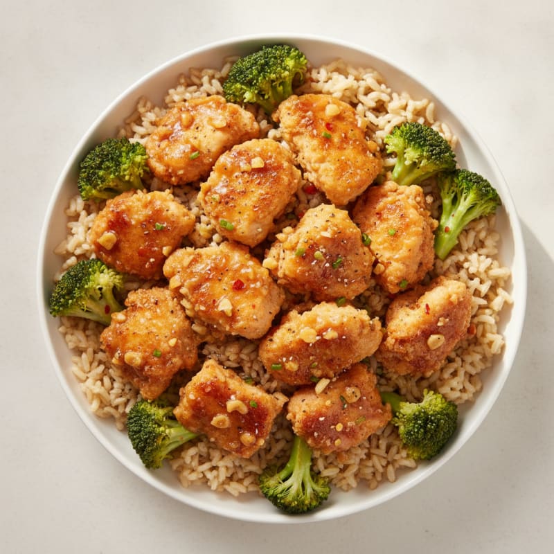 Sweet and Tangy General Tso's Chicken