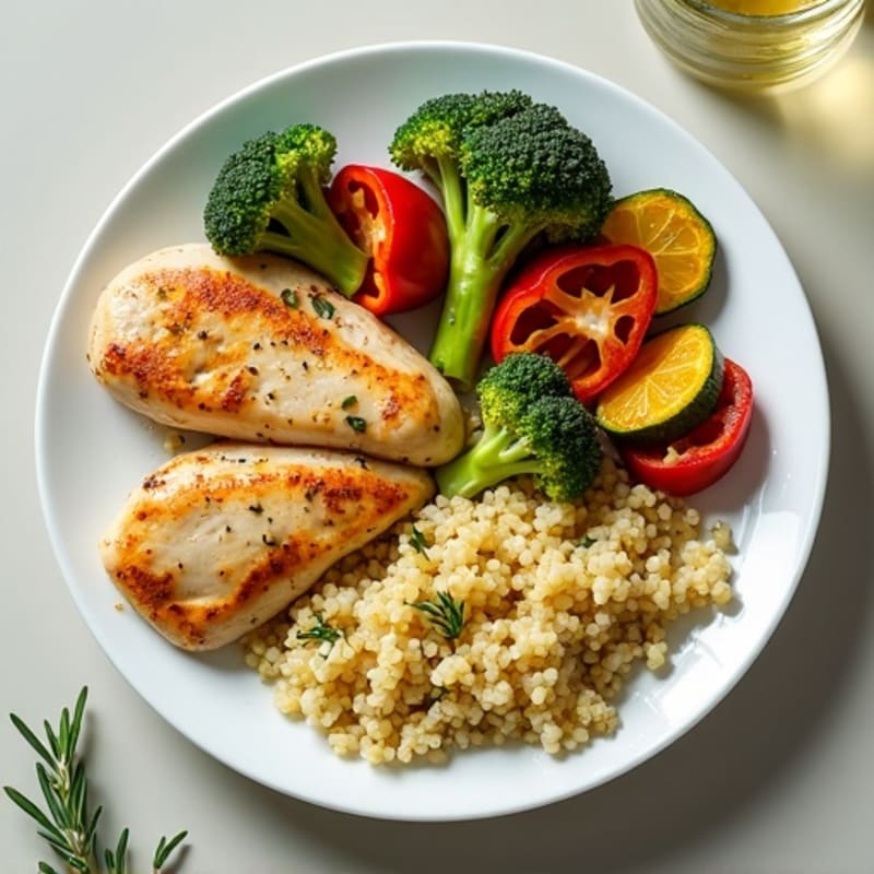 Sheet Pan Lemon-Herb Chicken and Roasted Vegetables