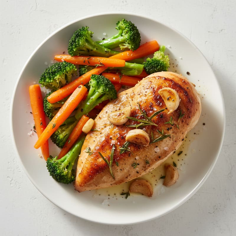 Garlic Herb Roasted Chicken