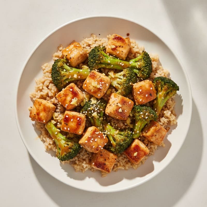 Clean Teriyaki Chicken and Broccoli Stir-Fry