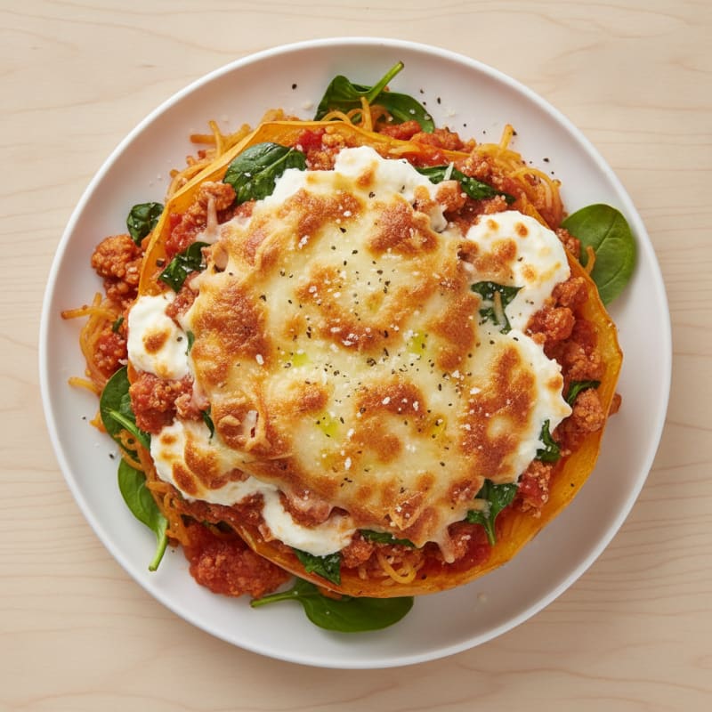 Spaghetti Squash Lasagna with Ricotta