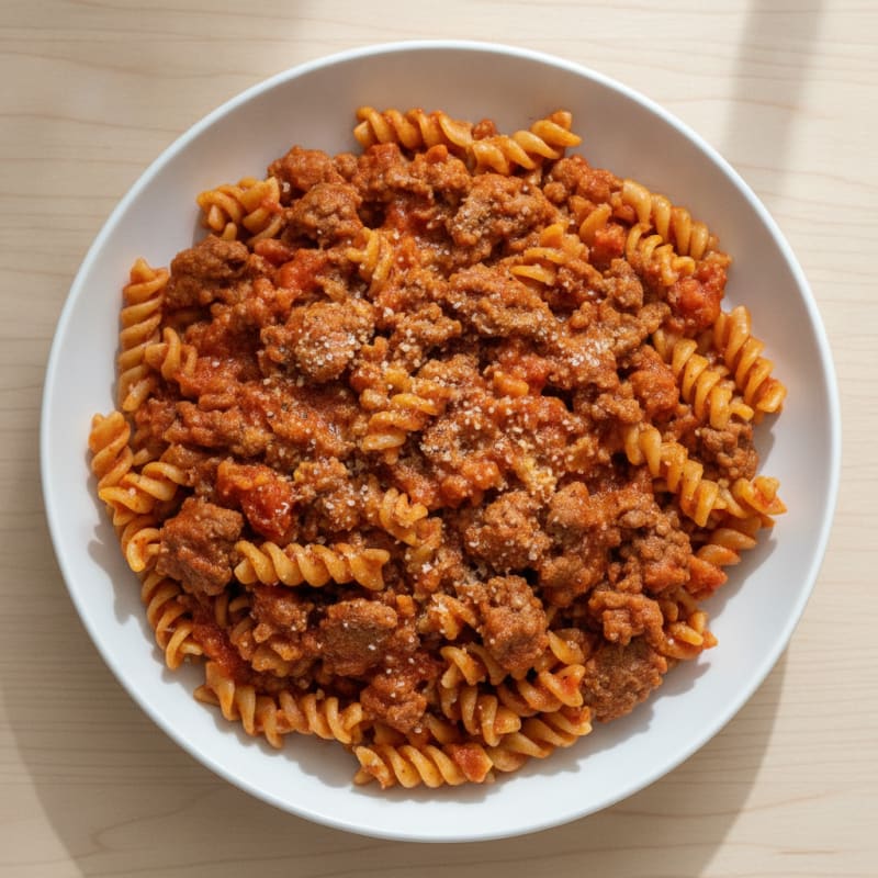 Ground Beef and Pasta Skillet