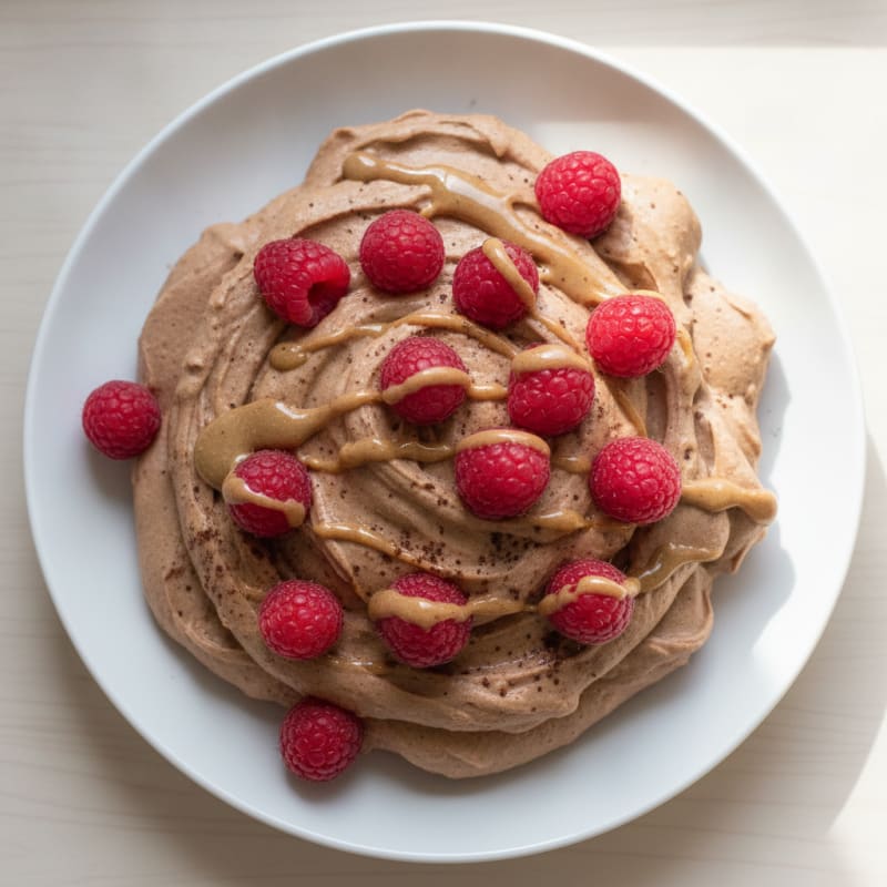 Chocolate Protein Greek Yogurt Mousse