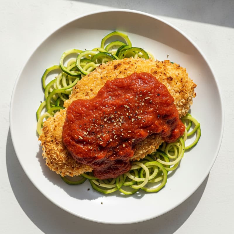 Pan-Fried Chicken Parmesan with Marinara
