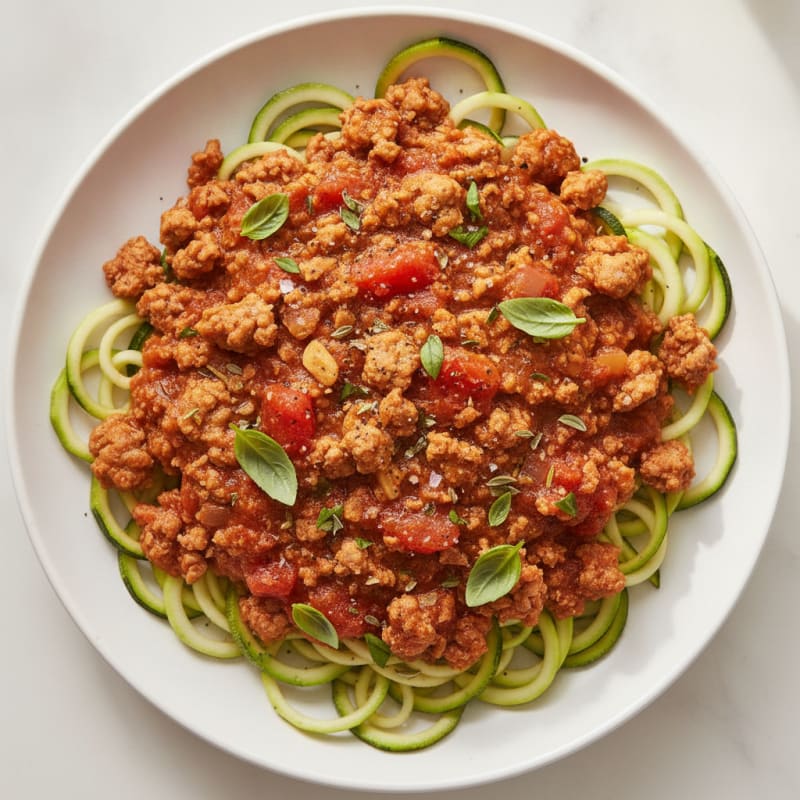 Turkey Bolognese with Marinara