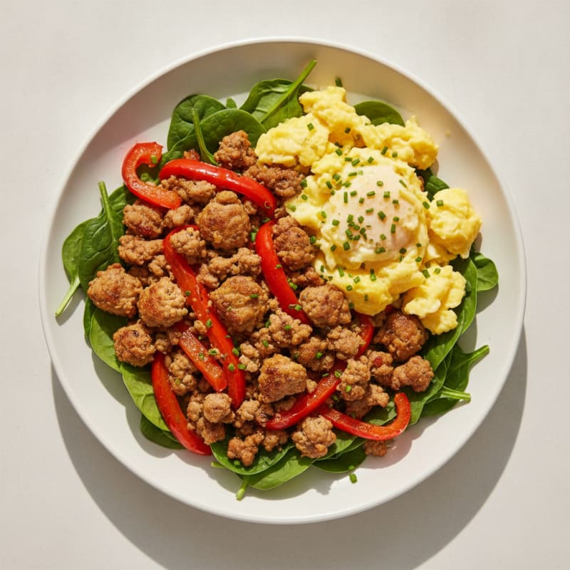 Sausage and Egg Breakfast Bowl