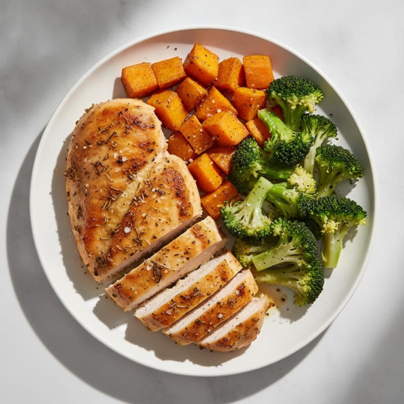 Garlic Herb Roasted Chicken Breast