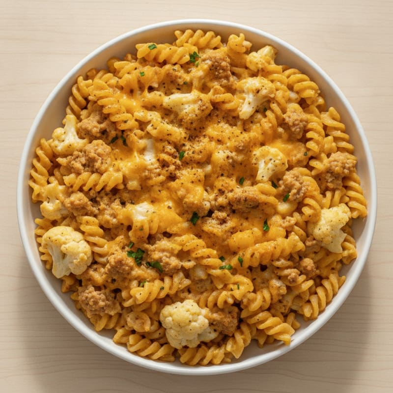 High-Protein Baked Macaroni and Cheese