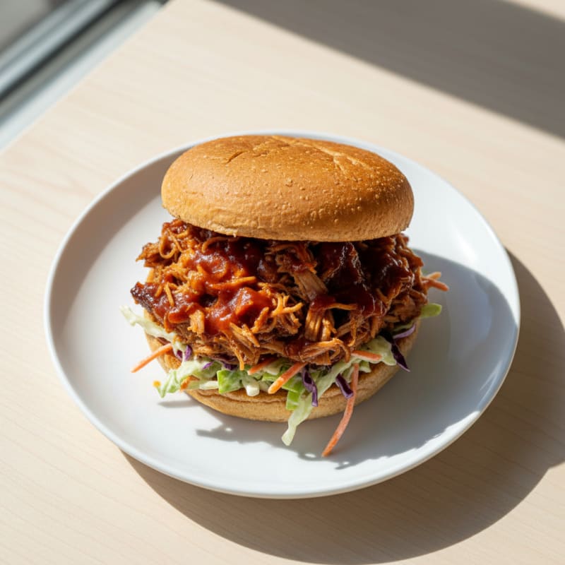 Classic BBQ Pulled Pork Sandwich