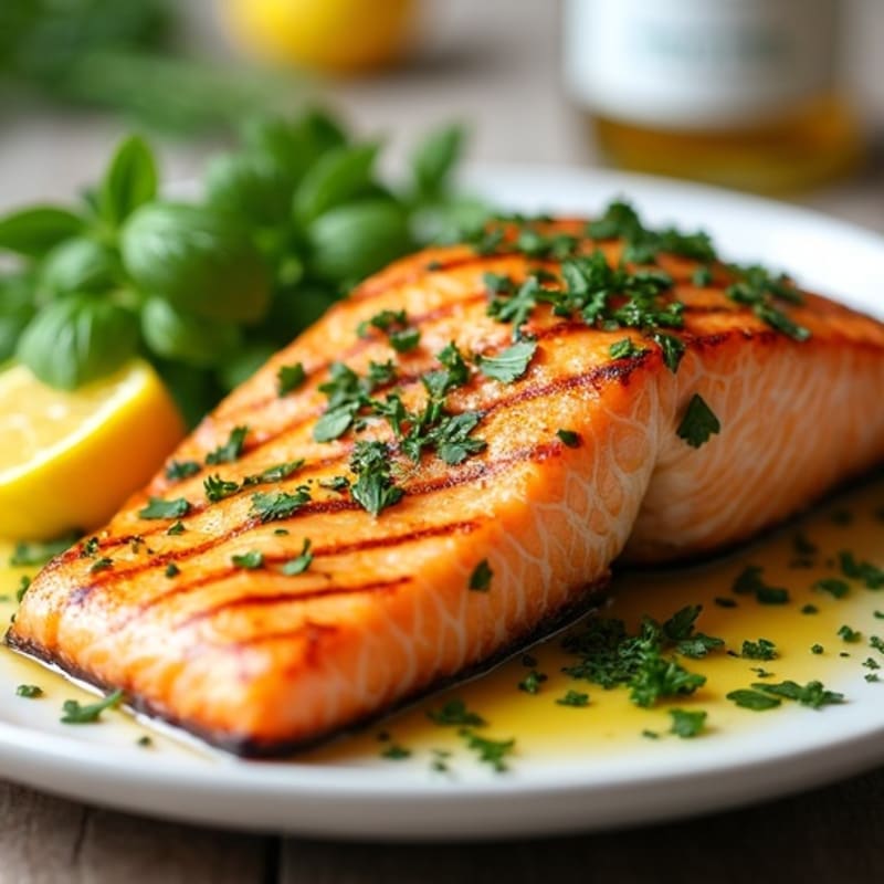 Citrus-Herb Grilled Salmon with Fresh Herbs