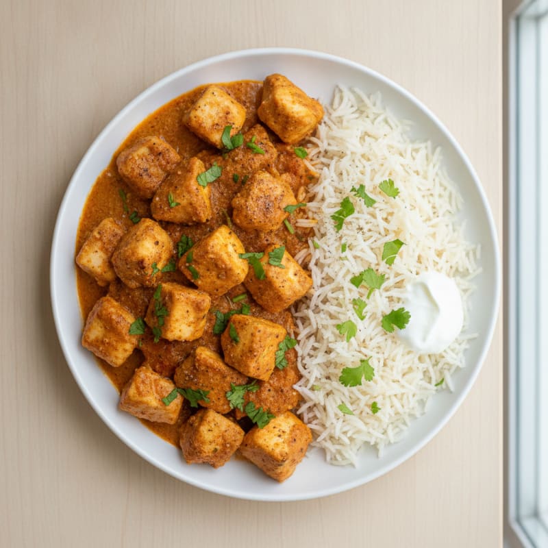 Chicken Tikka Masala with Basmati Rice