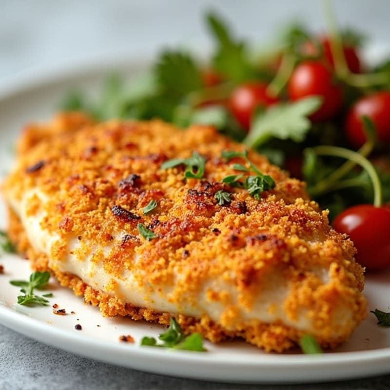 Crispy Baked Almond-Crusted Chicken