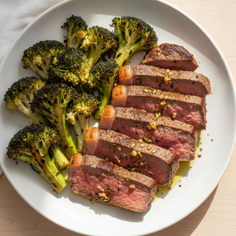 Garlic Herb Roasted Beef