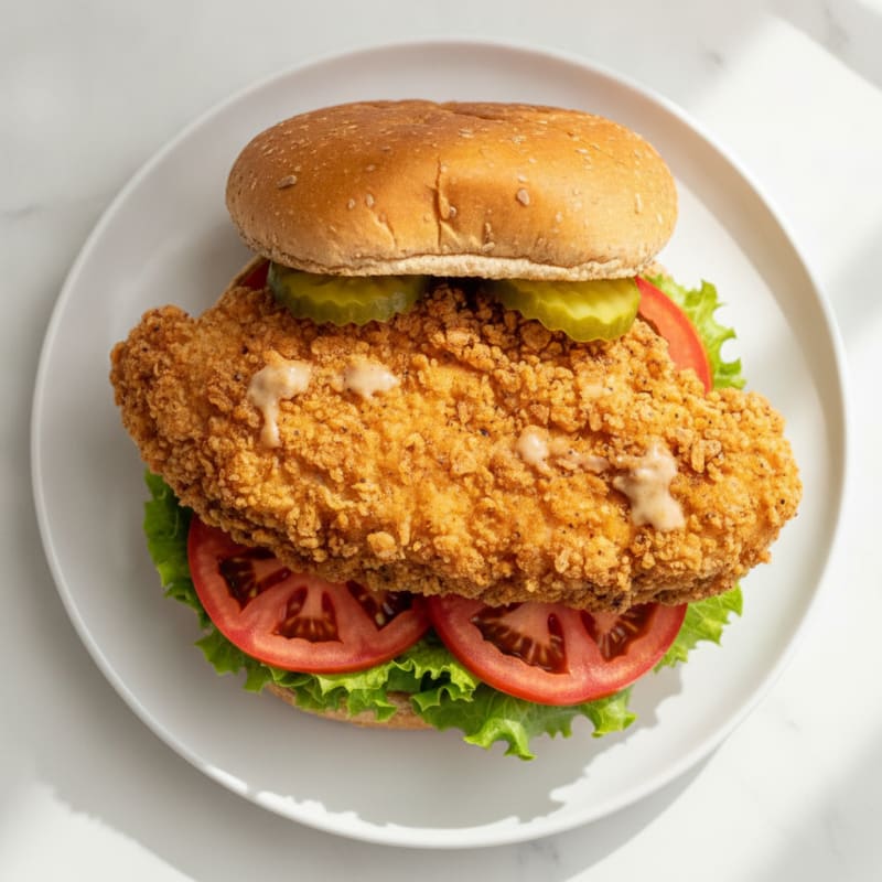Crispy Buttermilk Chicken Sandwich