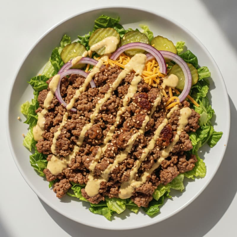 Big Mac Protein Bowl