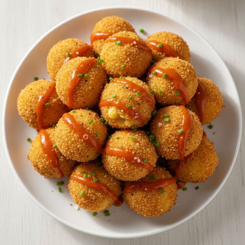 Deep-Fried Mac & Cheese Balls