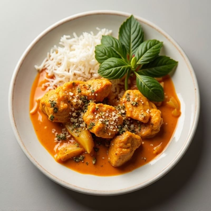 Creamy Coconut-Spiced Butter Chicken