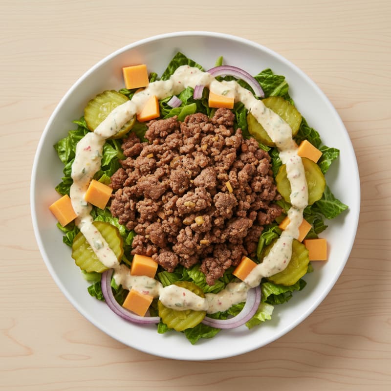 Big Mac Inspired Protein Power Bowl