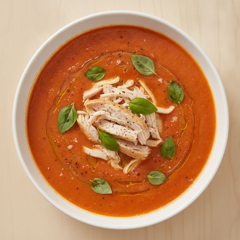 Roasted Tomato Basil Soup