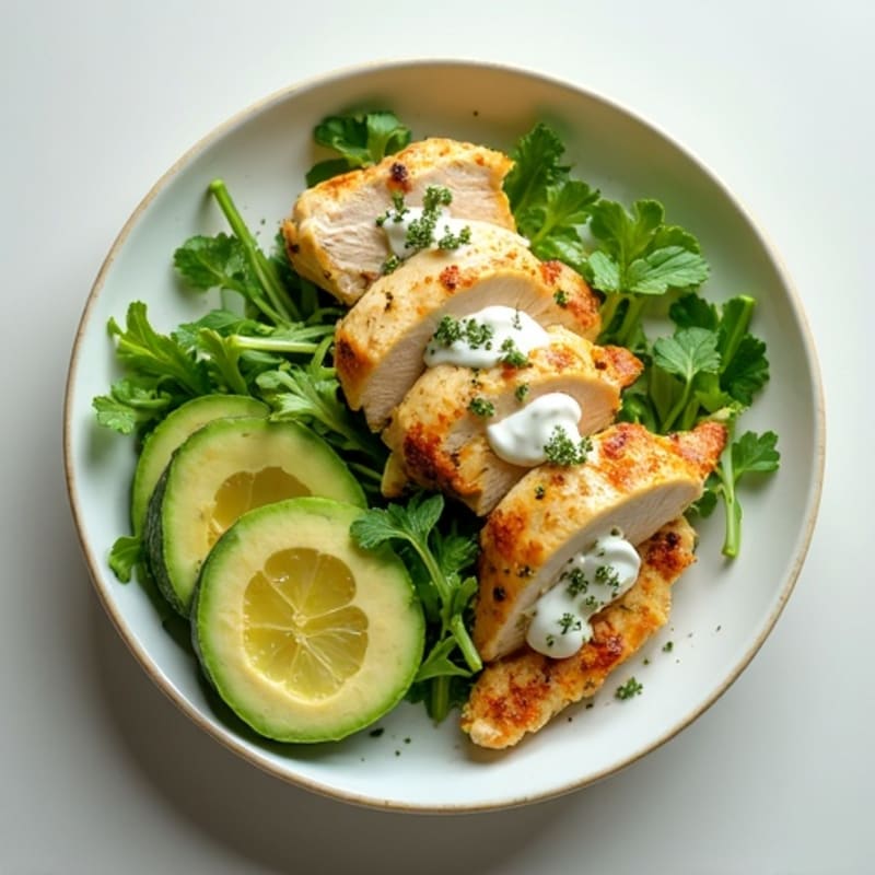 Creamy Lemon Herb Chicken Salad