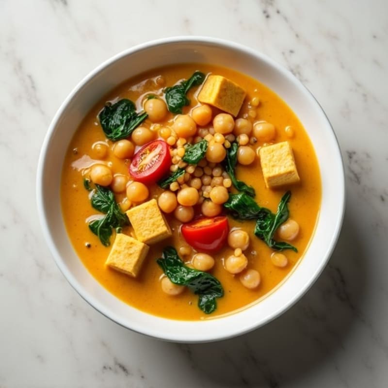 Creamy Coconut Curry Chickpea Stew