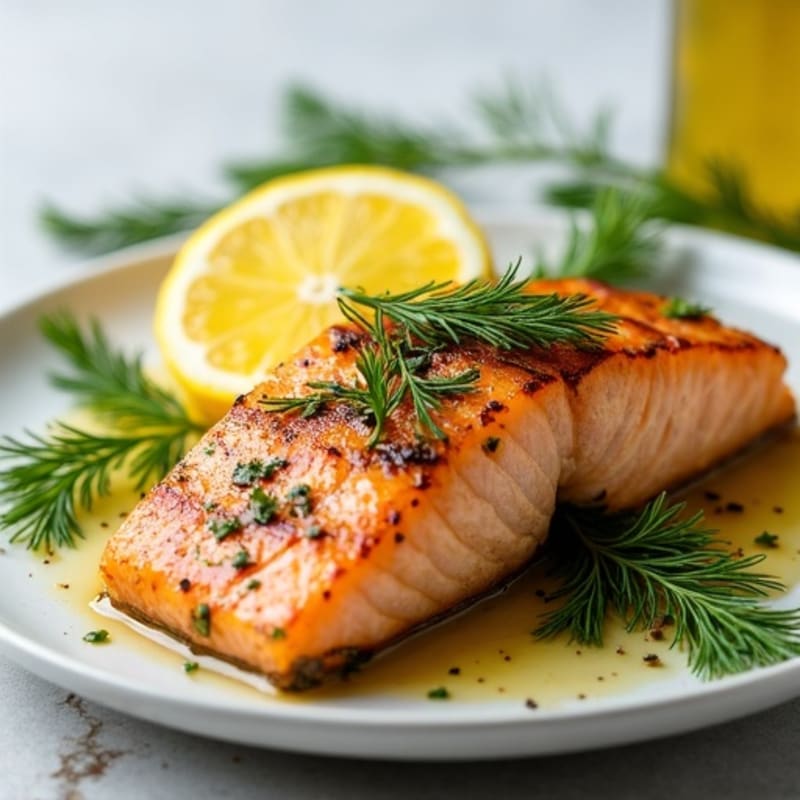 Citrus-Herb Grilled Salmon with Fresh Herbs