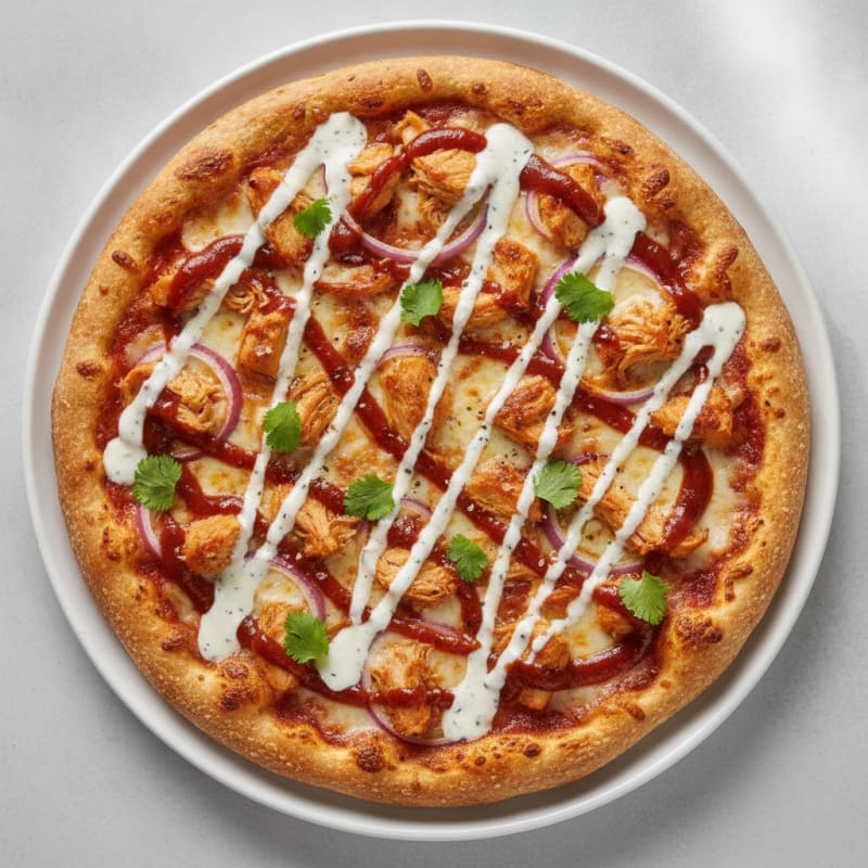 BBQ Ranch Chicken Pizza