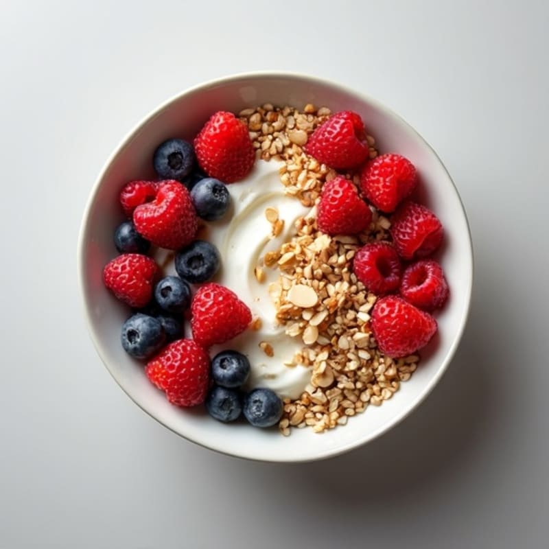 Protein-Packed Berry Cottage Cheese Bowl