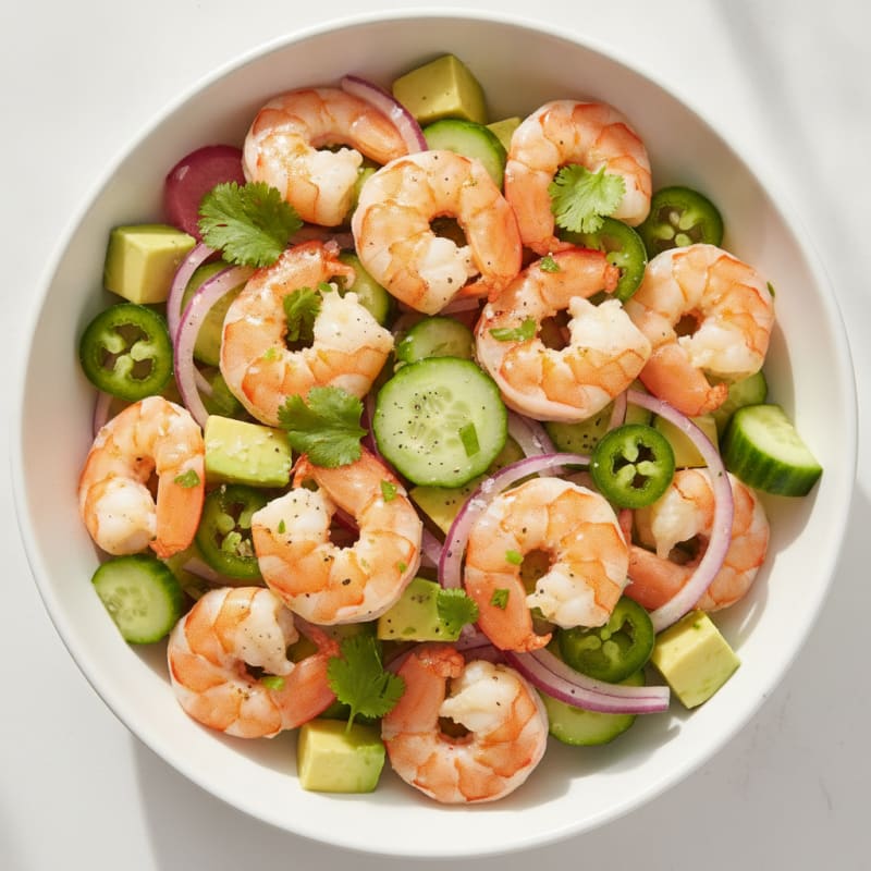 Citrus Shrimp and Avocado Ceviche