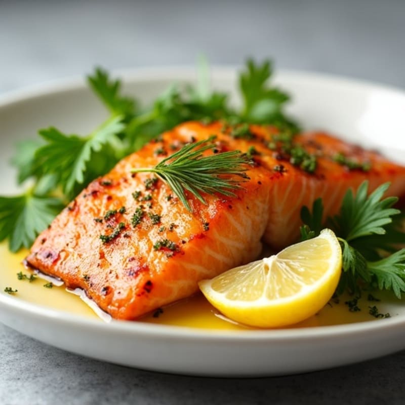 Lemon Herb Grilled Salmon