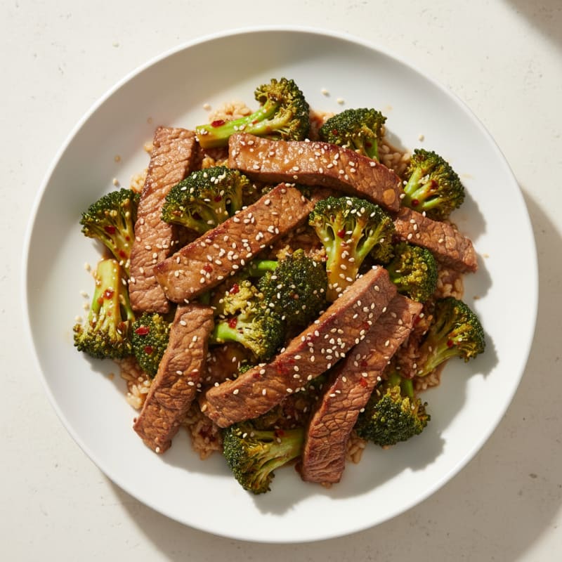 Tender Sesame Beef and Broccoli Stir-Fry