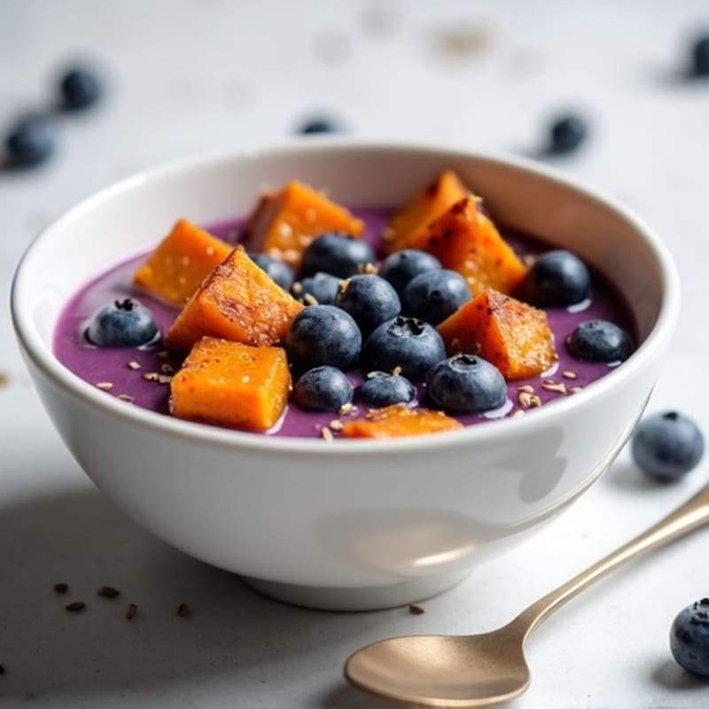 Blueberry Protein Yogurt Bowl