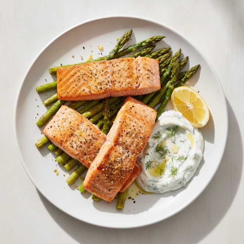 Sheet Pan Lemon Herb Salmon